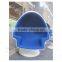 Fiberglass Egg Chair With Ottoman