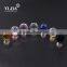 specialtv ball shape jet black real glass drawer knobs
