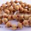 original sandalwood spiritual bead wholesale/loose wood beads/japa mala