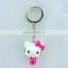 Delicate cat key chain/key pendant/hang decorations,cute cartoon resin keychain ornaments