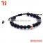 volcanic stone bracelet skull bracelet jewelry wholesale, skull bracelet men
