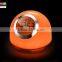 Ball shape sensor touch color changing led table lamp with alarm clock