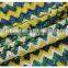 New arrival Wave stripe cloth material textile fabric design latest sequin fabrics
