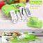 Multifunctional 4 in 1 slicer Plus Chopper Vegetable Cutting Dicing Slicing Kitchen Gadget Peeler grater