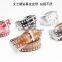 2014 New arrival western ladies Rivet new fashion belt with flower leather pattern buckle Wholesale /Retail sell