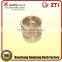 Flanged brass sleeve bushings