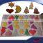 hot-selling Multi-shapes plastic cookie cutter/plastic cookie stamps/plastic mini cookie cutters