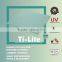 Opaque Lower Temp Plastic Polycarbonate Embossed Sheet (Ti-Lite Metallic Green Solid Embossed)