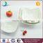 Wholesale White Ceramic Dessert Bowl Set