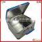 Convenient carrying handle rectangle lunch box tin can
