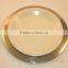 steel silver charger plate