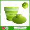 Healthy Life Sedex And SOS Grade Eco-friendly Baby Colorful Silicone Folding Cup