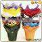 metallized film foil flower pot covers