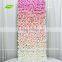 GNW FLW161116-002 Ivory White Pink Rose Flower Wall Artificial Flower Backdrop For Decoration