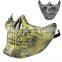 Plastic Cheap Horror Skull Half Face Mask