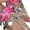 Tribal Belly Dance Wrist Cuff for belly dancing