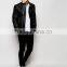 2016 Men's Leather Biker Jacket With Stud Details In Black