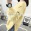 fashion design cotton long sleeve hoody have zip for women