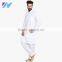 Clothing Wholesale Long Sleeve Knee Length White Kurta Designs For Men