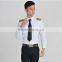 Juqian Custom Good Quality Long Sleeve Pilot Shirt,Man Airline Uniform,White Mens Airline Pilot Unform Shirts