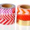 6 pure colors washi tape one set adhesive paper fringe pattern 1.5cm*10m