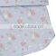 Hot sale 2017 custom kids summer floral cotton pajamas for baby girls pyjama top and shorts set 1-6 years