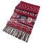 B22513A Autumn and winter women elegant cotton long scarf