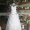 Modern Beautiful Back Court Train High Neck wedding dress bridal gown P103