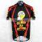 Newest funny bike jerseys sublimation printing bike top free design customized logo design