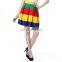 TR Single Jersey Fashion A-line Mini Short Skirt For Young Girl