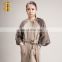 Wholesale Women Fashion Popular European style natural fur coat mink