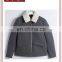 Winter Warm Short Coats Men with Polyester Berber Fleece Collar 2016