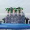 Giant inflatable bouncy castle slides combo water part pool house