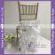 C002G white chair cover factory flower chair sash