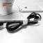 Colorful Durable P-shape Cable tie back to back hook & loop tape with logo