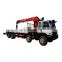 8 ton SANY crane small truck mounted crane with SINOTRUCK chassis