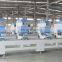 Automatic Double head welding machine Upvc vinyl window making machine
