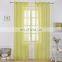 Good quality high-end polyester fabric sheer voile home window curtain