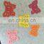 Customized laser cutting 1mm 2mm 3mm 4mm various shape felt cutouts