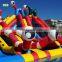 cartoon china commercial inflatable water park with tower for sale