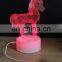 acrylic  3D Lamp LED Night Light llusion USB Touch Table Lamps