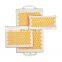 Harbour Natural Linen Large Orange Acupressure Massage Mat and Pillow Set