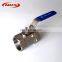 DN100mm 3pc stainless steel flanged end ball valve