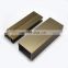 Aluminium alloy extruded powder coating aluminum profile square