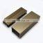 6063 T5 Extruded Silver Bronze Champagne Aluminum Anodized Profile