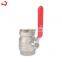 JD-4017 Stainless steel cast iron China mini ball valve manufacturer
