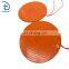 220V 120W 200mm diameter round heat bed 3d printer Silicone Heater