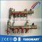 High quality floor Heating Systems manifold type brass water manifold