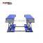 1.4m four cylinder hydraulic lift 5 tons ultra thin small scissor lift auto repair equipment car lift