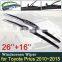 for Toyota Prius XW30 30 zvw30 zvw35 2010~2015 Car Wiper Blade Windscreen Windshield Wipers Car Accessories 2011 2012 2013 2014